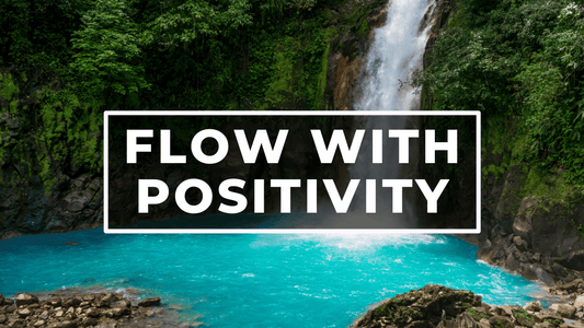 10-Minute Guided Meditation with Waterfall Surrounding - Flow with Positivity: