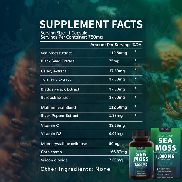 Seaweed Power Vitamins
